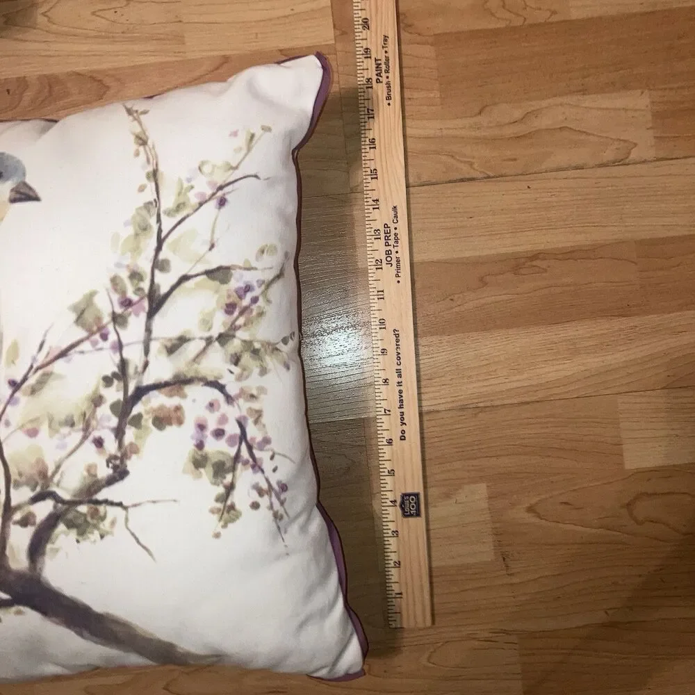 Beautiful Bluebird Throw Pillow By Spencer N Spring Approx 20x20
